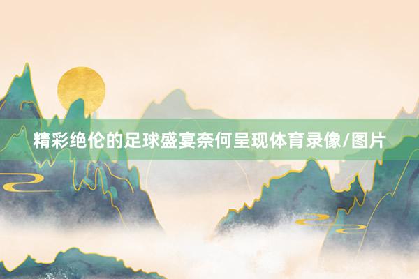 精彩绝伦的足球盛宴奈何呈现体育录像/图片