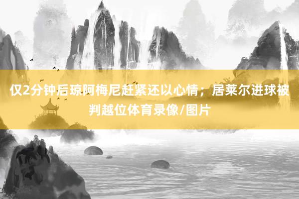 仅2分钟后琼阿梅尼赶紧还以心情；居莱尔进球被判越位体育录像/图片