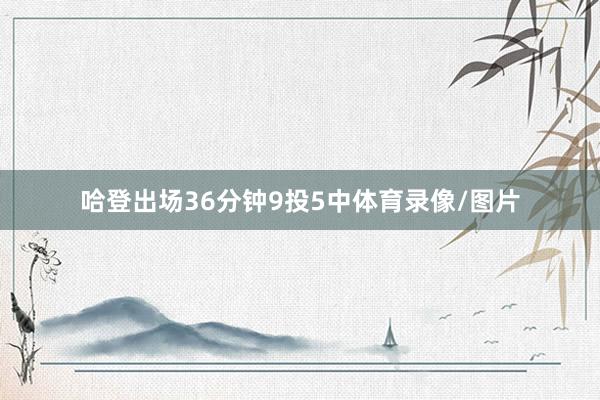 哈登出场36分钟9投5中体育录像/图片